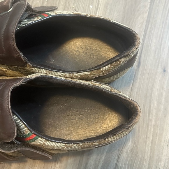 Authentic Gucci Brown and Tan Sneakers - Picture 5 of 9